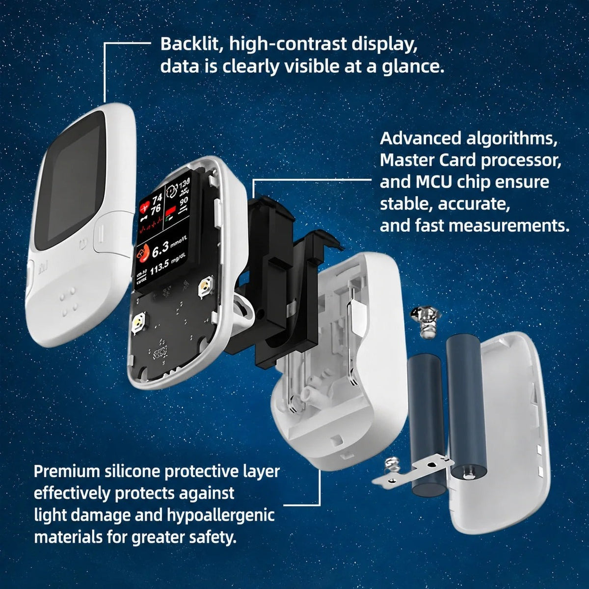 🔥Aurae™ Introduces the newly launched non-invasive smart blood glucose meter