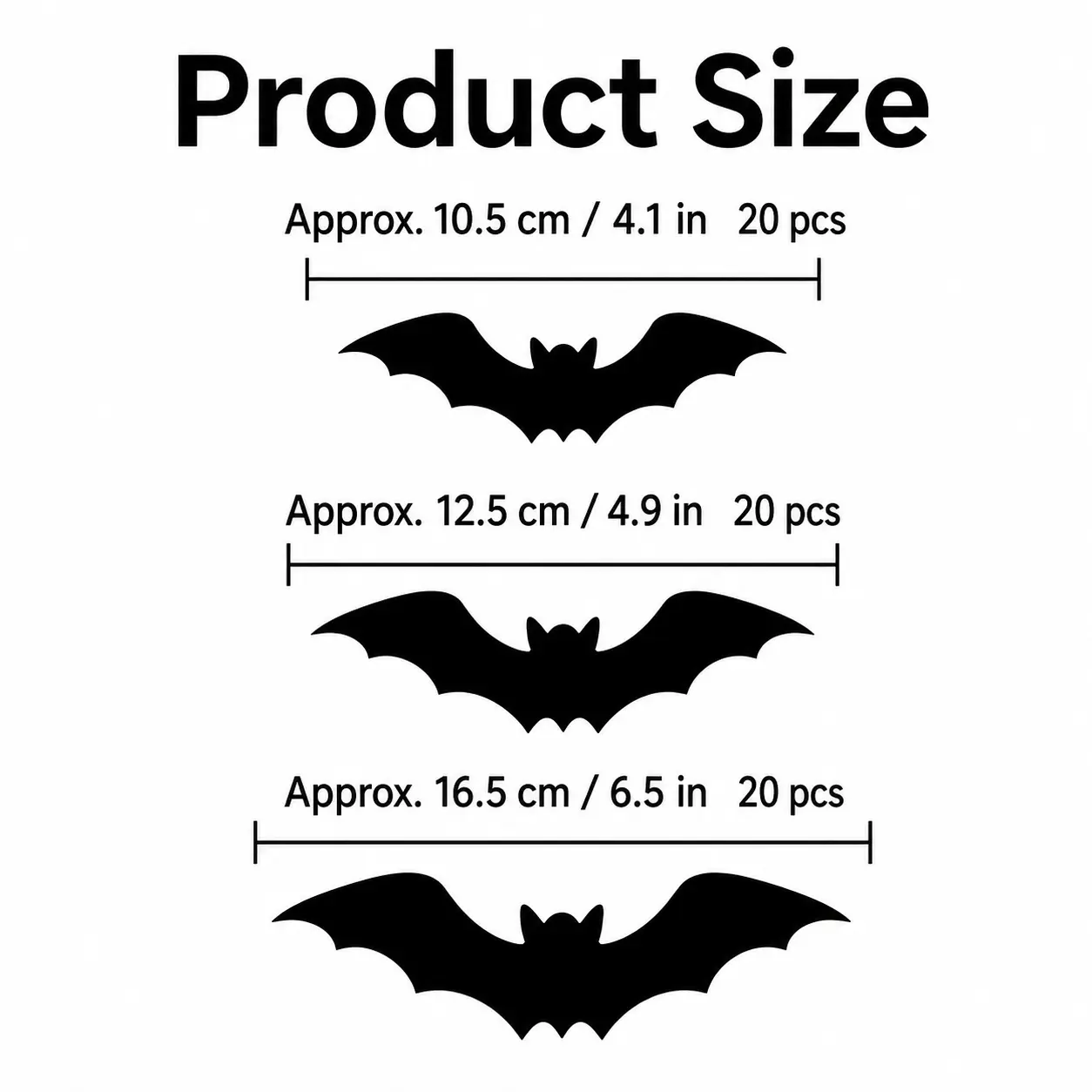 🦇3D Bat Light LED Decorations - Halloween Spooky Ornaments