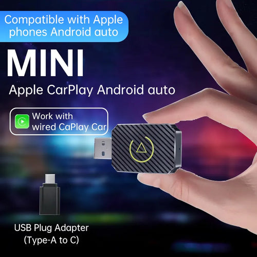 Mini Wireless CarPlay Adapter For Both Apple And Android