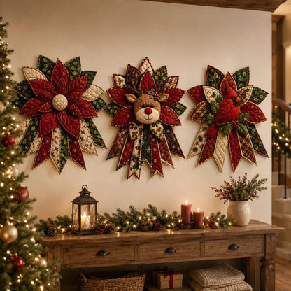 Christmas Quilted Door Hanging DIY Sewing Kit — Choose Your Design
