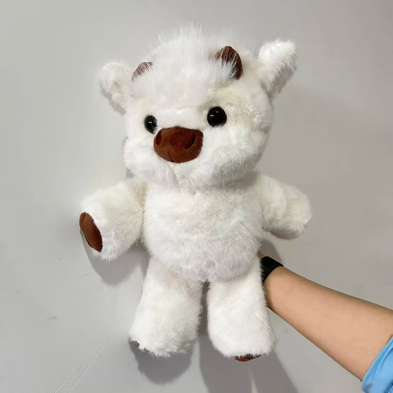 Running Highland Cow Plush Toy - Soft & Cuddly Gift for All