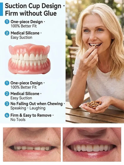 🦷[Epic Upgrade] Premium Full Cover Dentures🦷