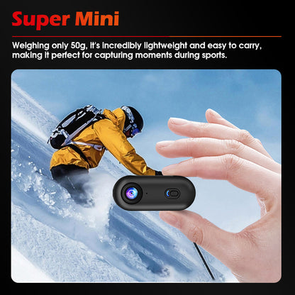 H88 pro Action Camera 4K Ultra HD & Dual Stabilization Technology Waterproof Up to 30M Powerful Magnetic Attachment  Thumb mini camera