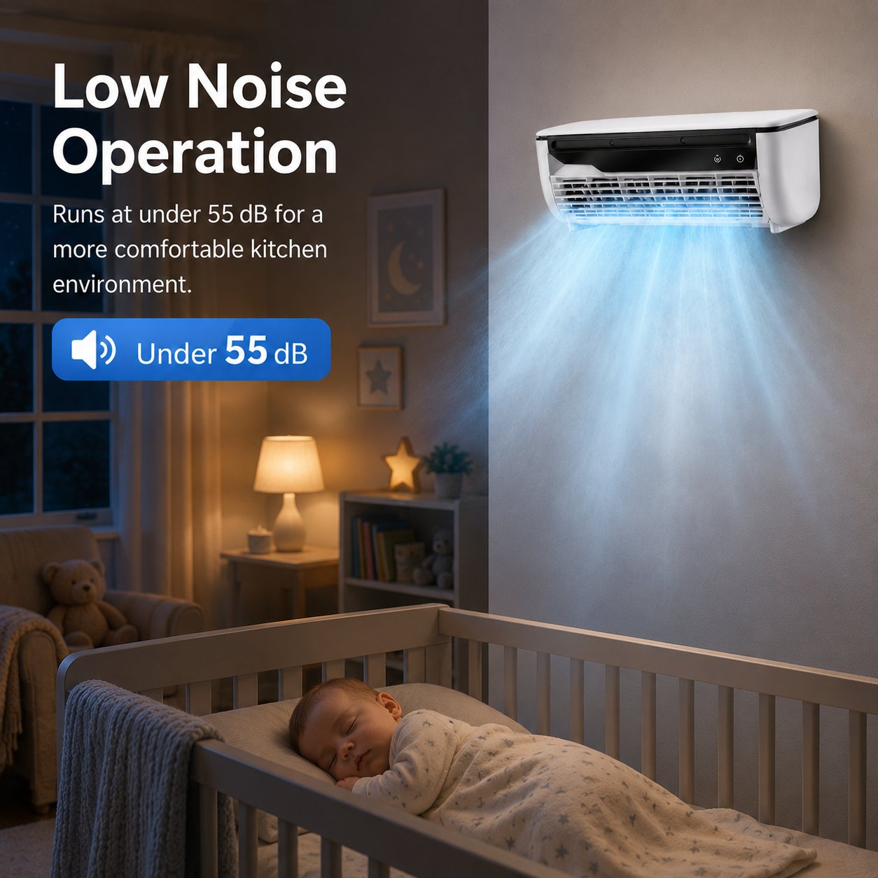 ❄️ Mini Energy-Saving Fog-Cooling Air Conditioner