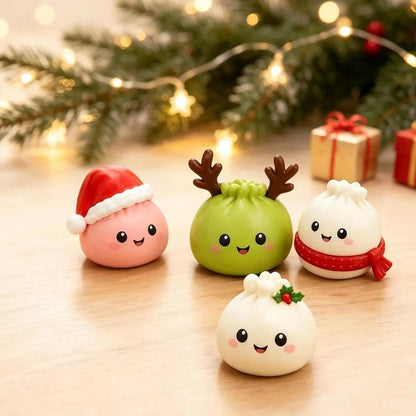 🎅Christmas Sale🎅Christmas Squishies Advent Calendar 2026, 24-Day Dumpling Squishy Countdown Box