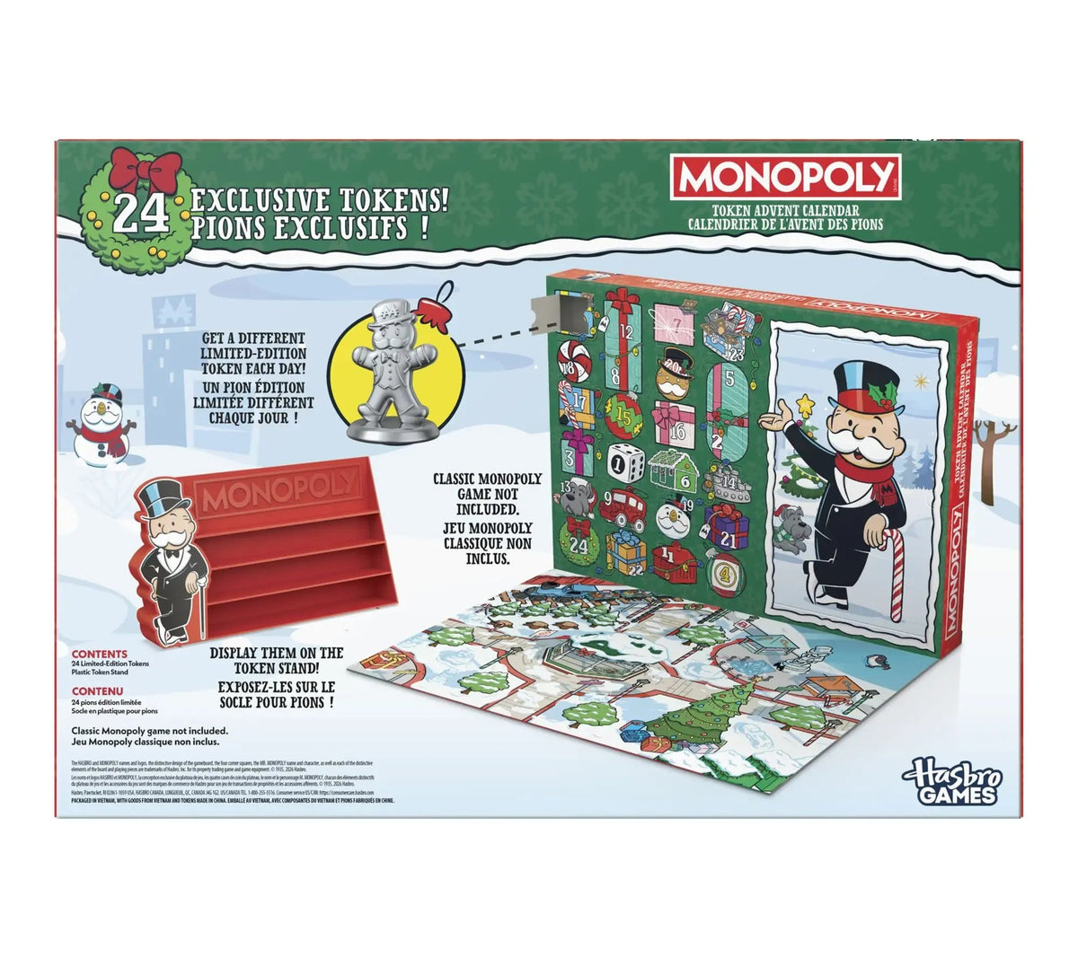 💖Hot 30% OFF🌹Monopoly Token Advent Calendar