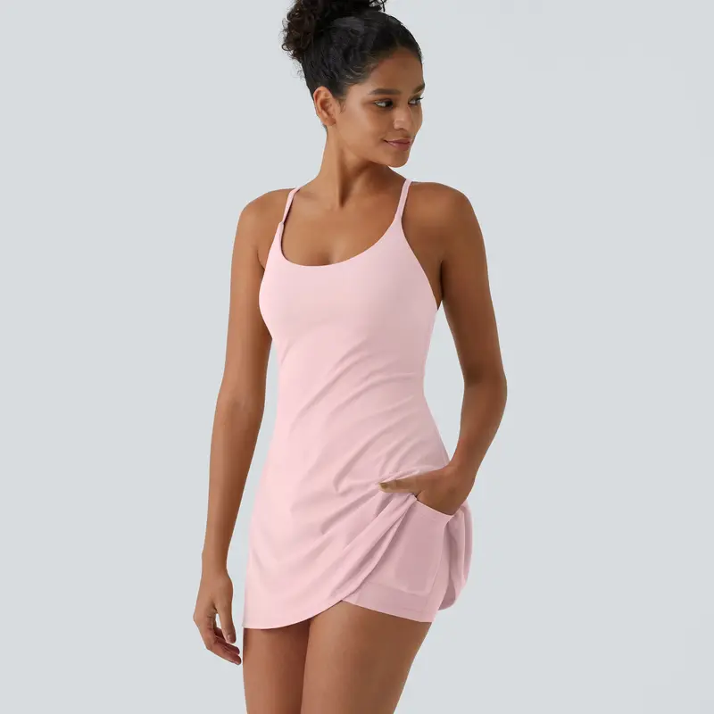 🔥Last day promotion🔥Plush Backless Active Dress-Easy Peezy Edition
