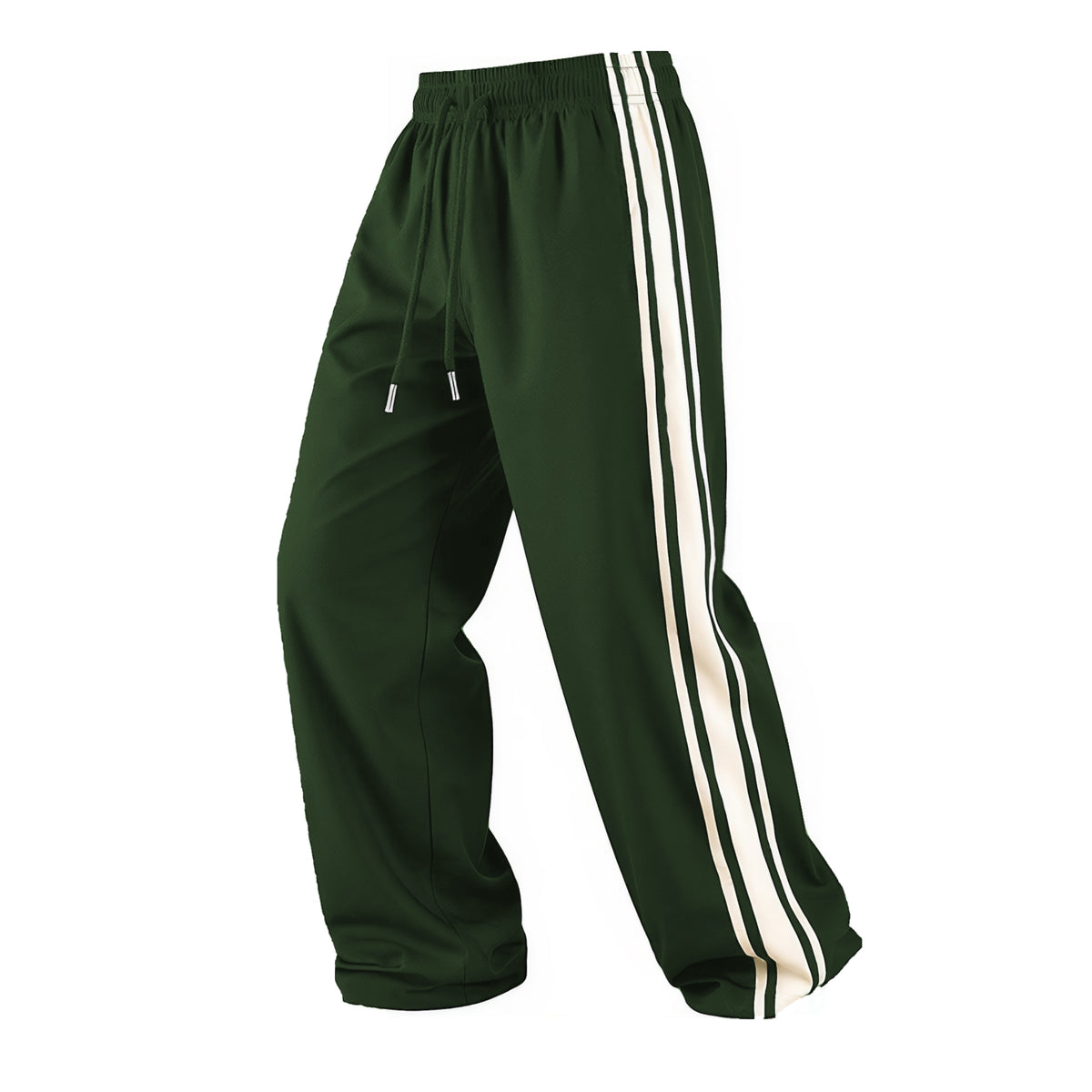 👖  NOW! 🔥 Men's Loose Fit Track Pants – Soft fleece, elastic cuffs & zip pockets – perfect for lounging, workouts or casual errands 🏃‍♂️