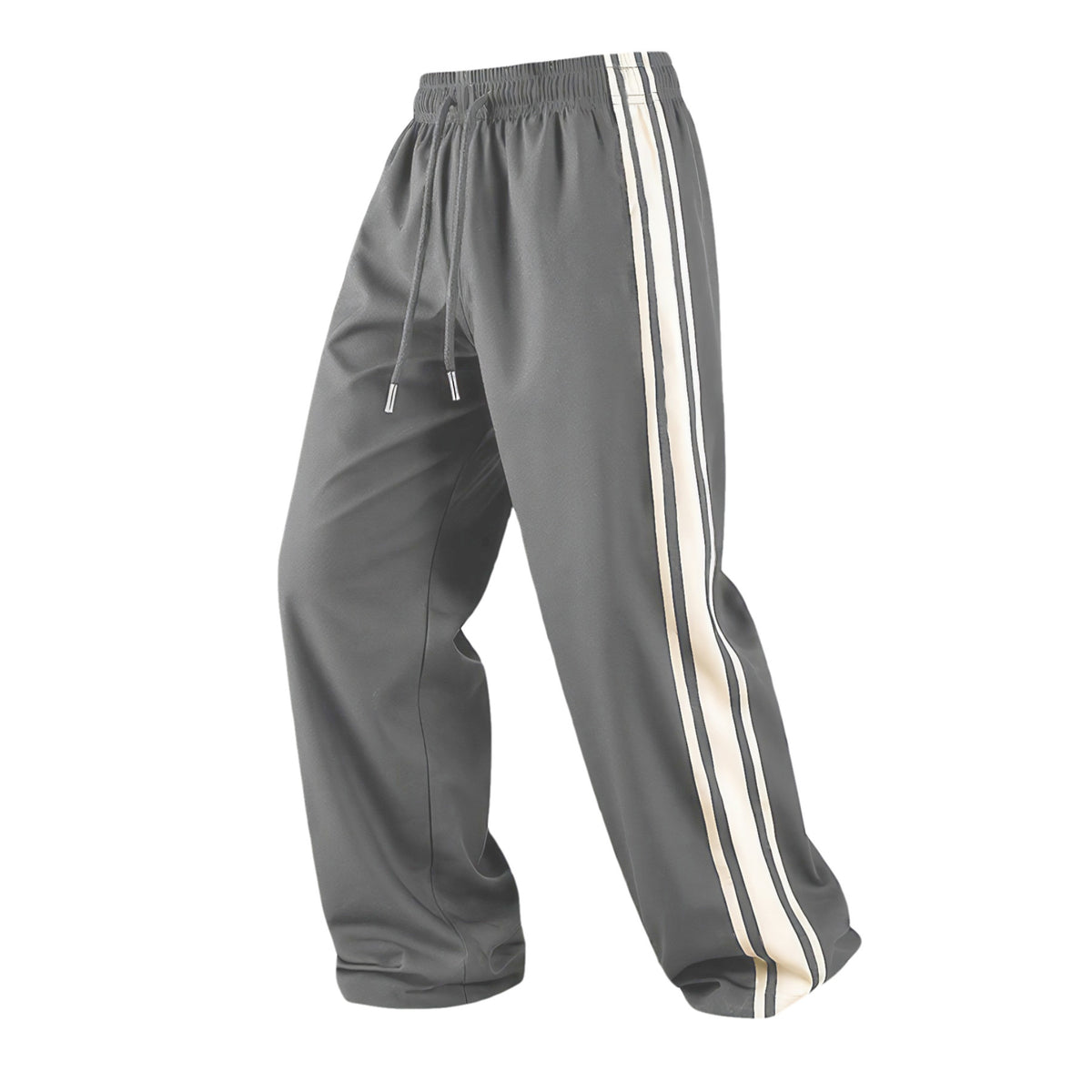 👖  NOW! 🔥 Men's Loose Fit Track Pants – Soft fleece, elastic cuffs & zip pockets – perfect for lounging, workouts or casual errands 🏃‍♂️