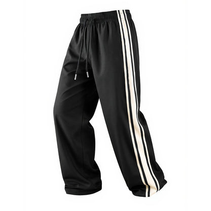 👖  NOW! 🔥 Men's Loose Fit Track Pants – Soft fleece, elastic cuffs & zip pockets – perfect for lounging, workouts or casual errands 🏃‍♂️