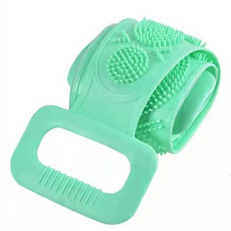 🛁Limited-Time 50% OFF 💦Silicone Bath Brush Double-Sided Exfoliating Back Scrubber