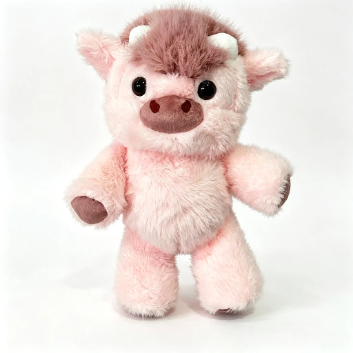 Running Highland Cow Plush Toy - Soft & Cuddly Gift for All