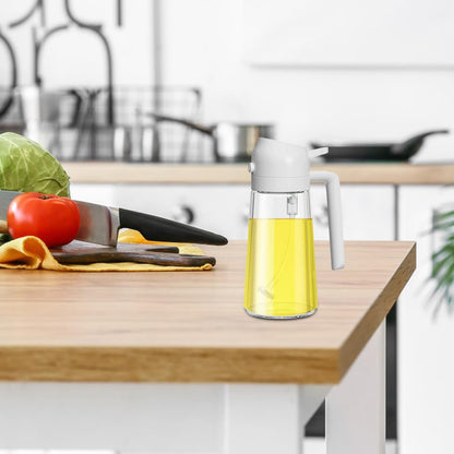 ✨HOT SALE💕2 in 1 Glass Oil Sprayer & Dispenser🔥(Buy 2 Get 20% OFF)
