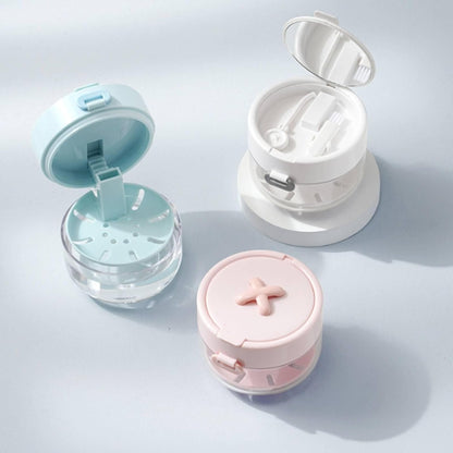 💖Hot 30% OFF🌹🦷 Retainer Cleaner Case Box with Drain Tray, Mirror & Brush