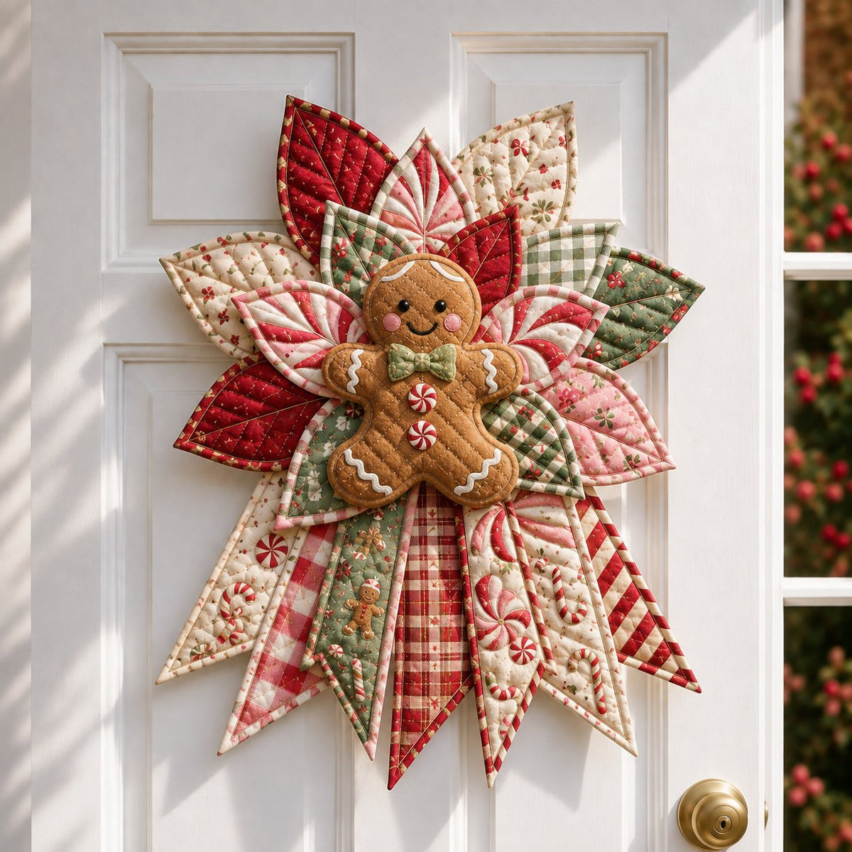 Christmas Quilted Door Hanging DIY Sewing Kit — Choose Your Design