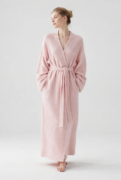 🏆1 Bestselling🏆Women's Double-Sided Fleece Robe|Thickened Long Plush Casual Loungewear