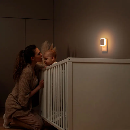 🌟Designed for Every Night—LED Night Light Plug-in Wall Pack of 6, 0.5W Square Plug-in Night Light