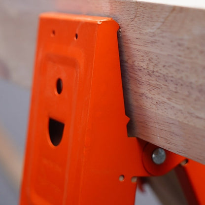 💖Hot 30% OFF🌹2Pcs Heavy Duty Sawhorse Brackets with Down Clamp