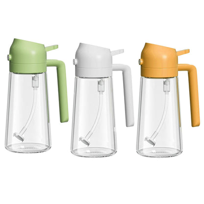 ✨HOT SALE💕2 in 1 Glass Oil Sprayer & Dispenser🔥(Buy 2 Get 20% OFF)