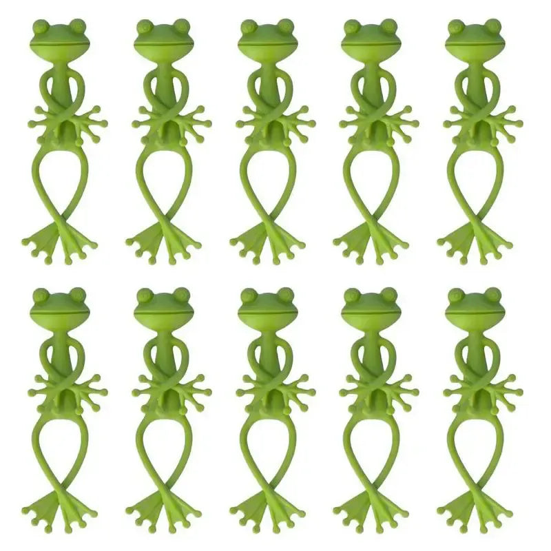 Frog Plant Stand Clips 🐸🌿 Support Climbing Plants Indoors Outdoors Stable Growth