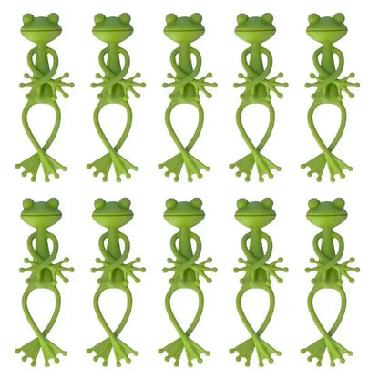 Frog Plant Stand Clips 🐸🌿 Support Climbing Plants Indoors Outdoors Stable Growth