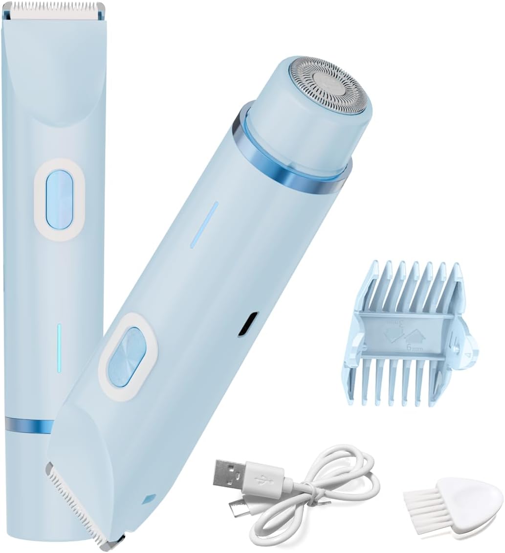 2 in 1 trimmer is / skin· to getting silky smooth
