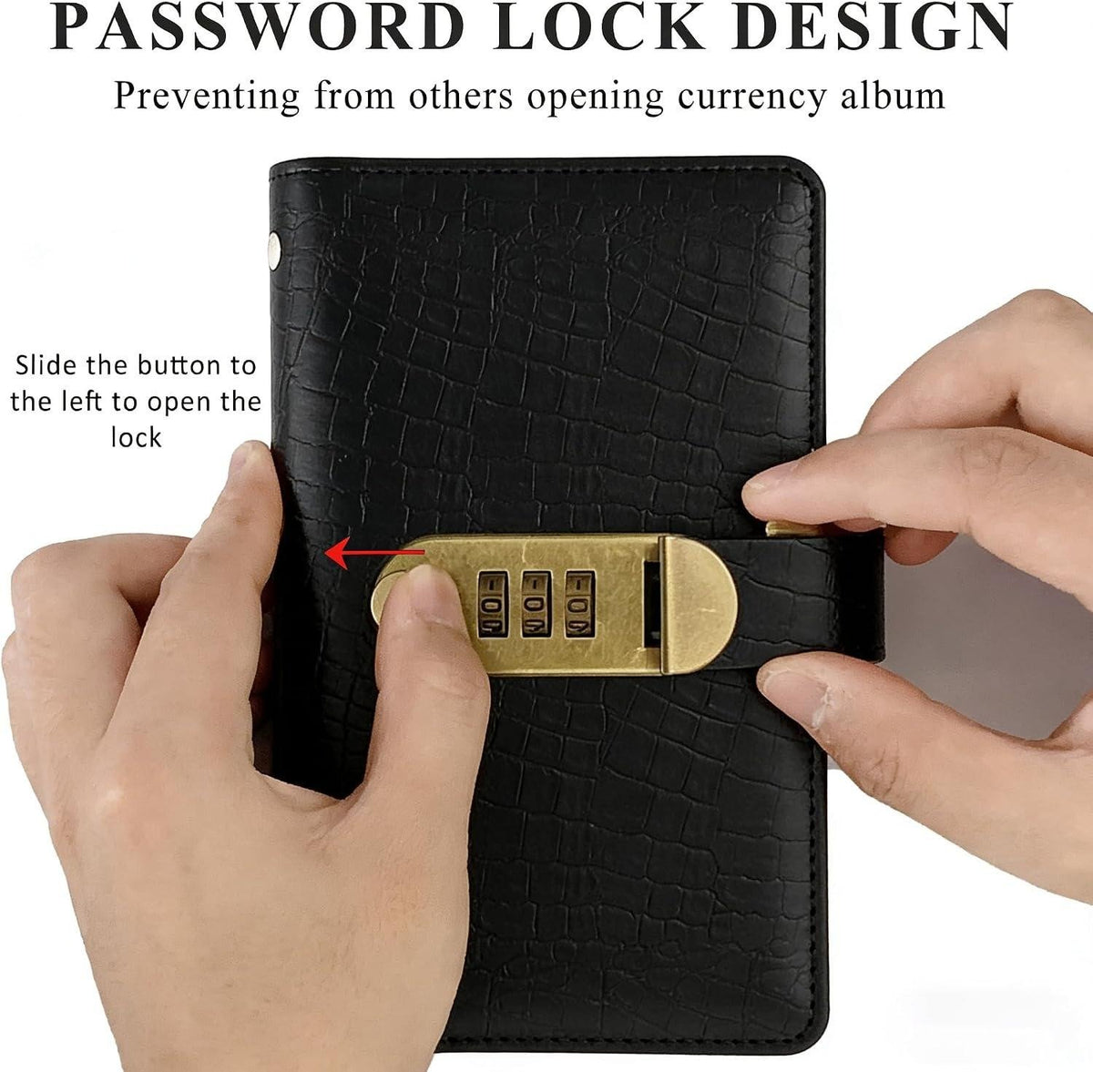 💖Hot 30% OFF💰 A6 Savings & Banknote Collection Notebook with 3-Digit Lock