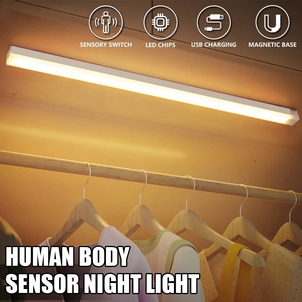 🔥💡 Punch-free Smart Sensor Magnetic Rechargeable LED Lights