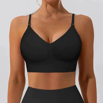 🏆Hot Sale 49% OFF🔥Women's Solid Color Wireless Backless Bra