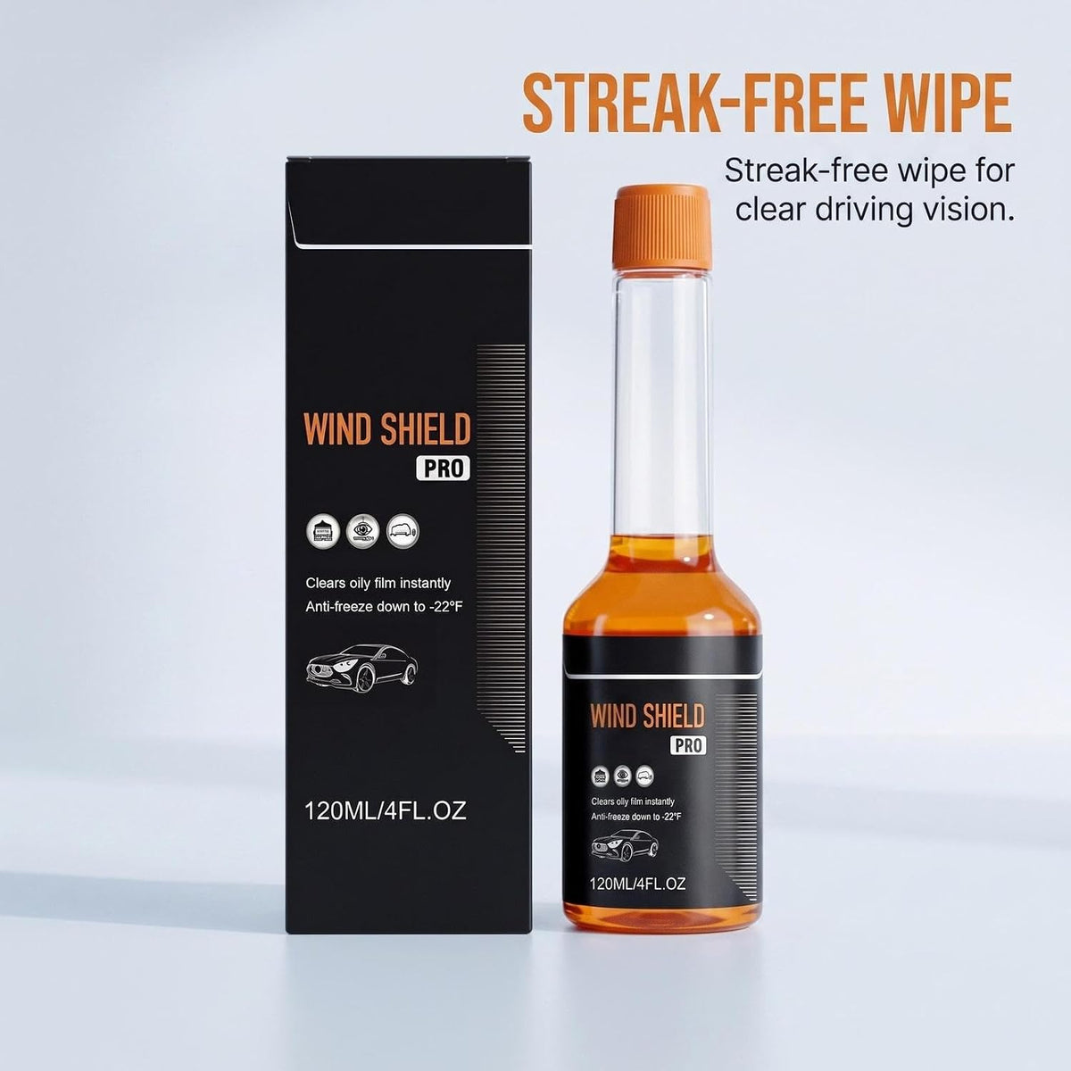 Car Glass Film Remover 120ml Anti-Fog Solution For Windows
