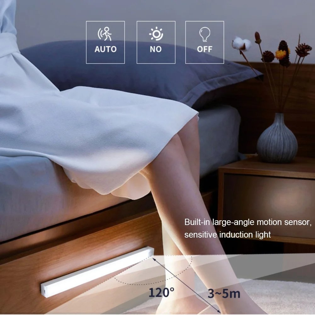 🔥💡 Punch-free Smart Sensor Magnetic Rechargeable LED Lights