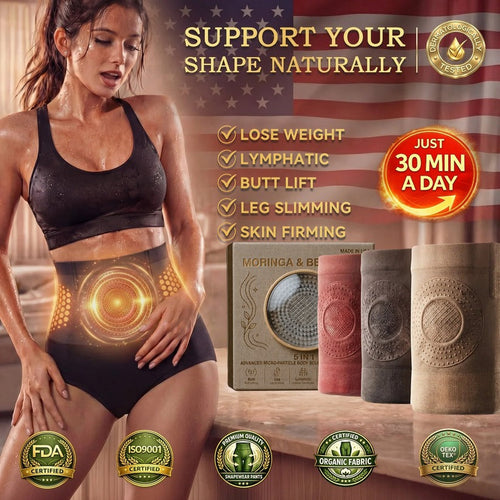 2026 Moringa & Berberine 4-in-1 Micro-Particle Shaping & Fat Burning Shorts