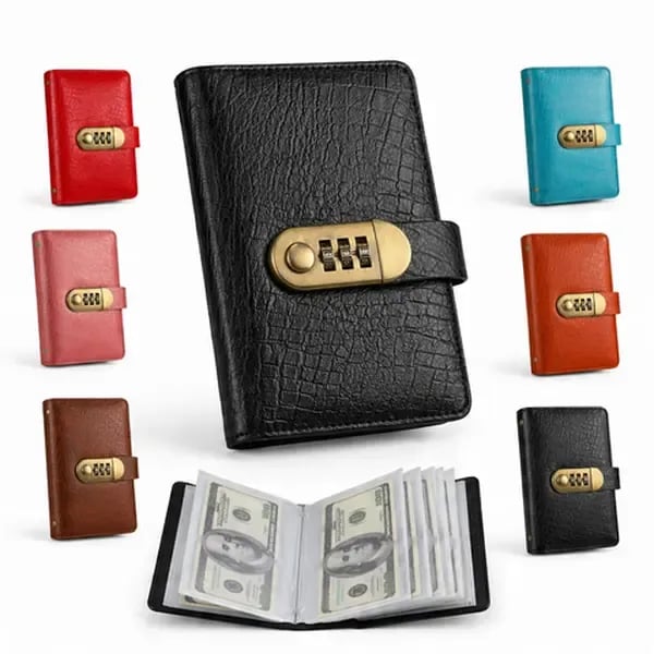 💖Hot 30% OFF💰 A6 Savings & Banknote Collection Notebook with 3-Digit Lock