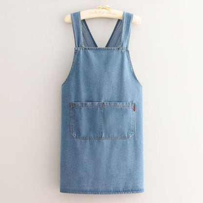 Adult Jour Apron - Lightweight Polyester Apron with Front Pocket, Ideal for Everyday Use, Waist Strap
