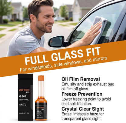 Car Glass Film Remover 120ml Anti-Fog Solution For Windows