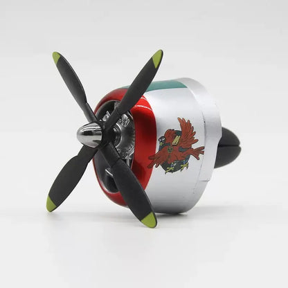P-40 Warhawk Plane Car Air Freshener | Vintage Fighter Jet Vent Clip for Men