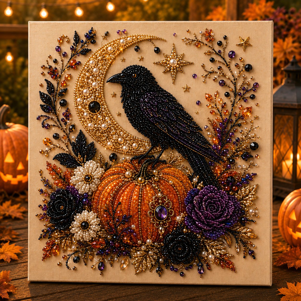 【BUY MORE SAVE MORE】👻 Halloween Ghost Pearl Art DIY Kit