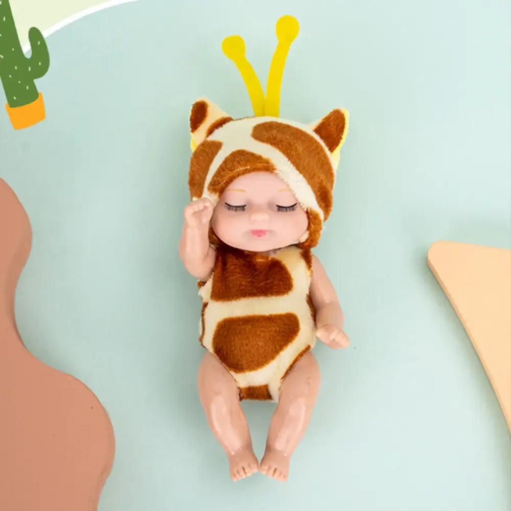 🐱 Cute Mini Dolls🎁 6pcs Fairy Princess Doll Set with Pajamas