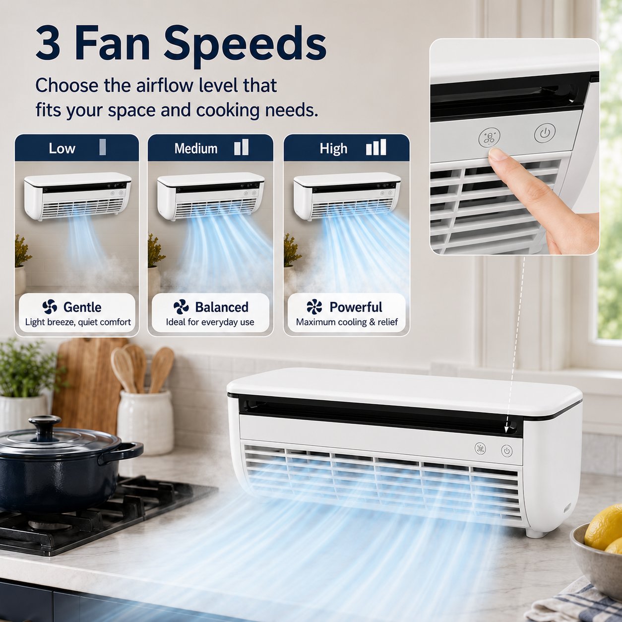 ❄️ Mini Energy-Saving Fog-Cooling Air Conditioner