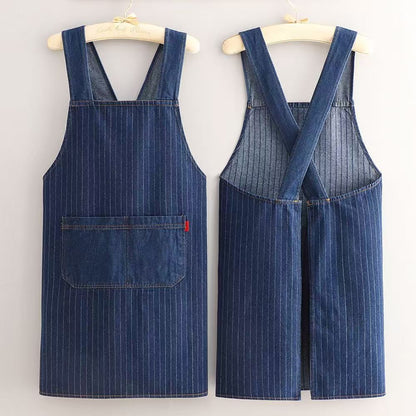 Adult Jour Apron - Lightweight Polyester Apron with Front Pocket, Ideal for Everyday Use, Waist Strap