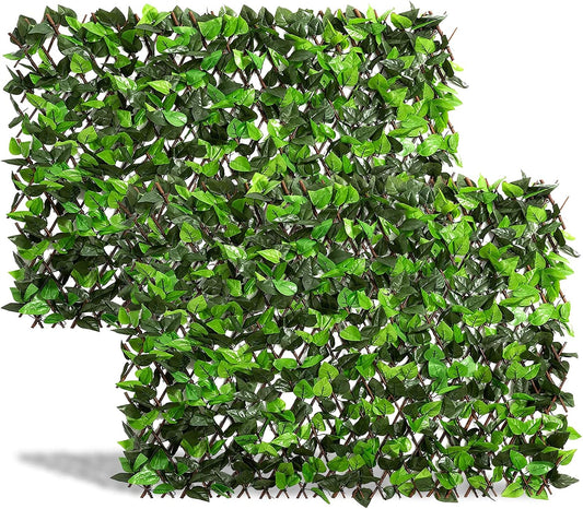 Artificial Ivy Retractable Fence Privacy Screen