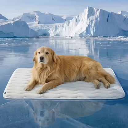 🔥🔥Hot Sale 🧊 Cooling Mat for Dogs - Portable Non-Slip Pet Pad (4x more effective)