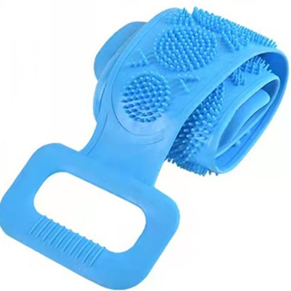 🛁Limited-Time 50% OFF 💦Silicone Bath Brush Double-Sided Exfoliating Back Scrubber