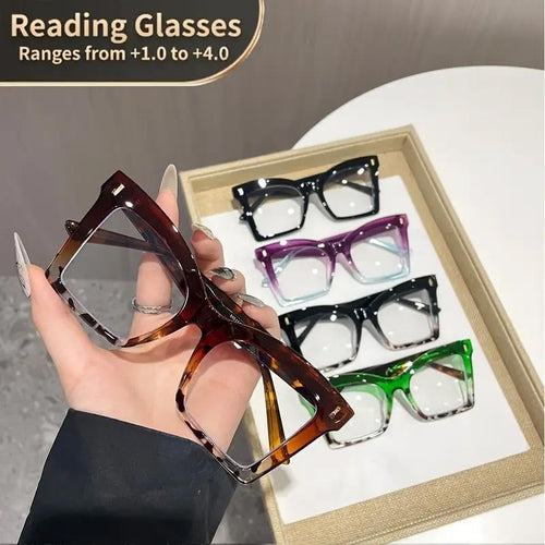 💖🌹4-Pack Fashion Reading Glasses – Style, Comfort & Value in One Set! ✨👓