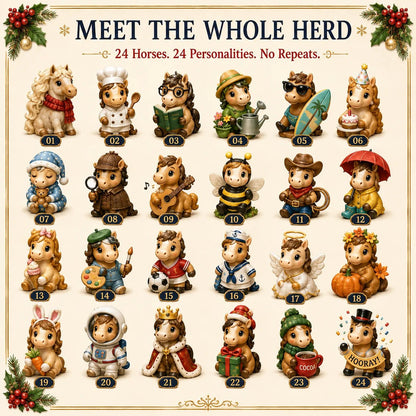 ⏰🐴 2026 Horse Advent Calendar – 24 Days of Horse Magic (📦Buy 2 Free Shipping)