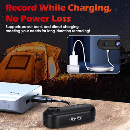 H88 pro Action Camera 4K Ultra HD & Dual Stabilization Technology Waterproof Up to 30M Powerful Magnetic Attachment  Thumb mini camera
