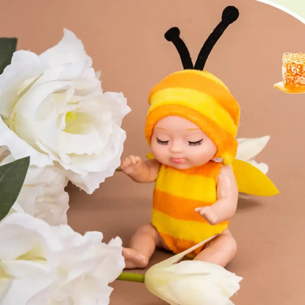 🐱 Cute Mini Dolls🎁 6pcs Fairy Princess Doll Set with Pajamas