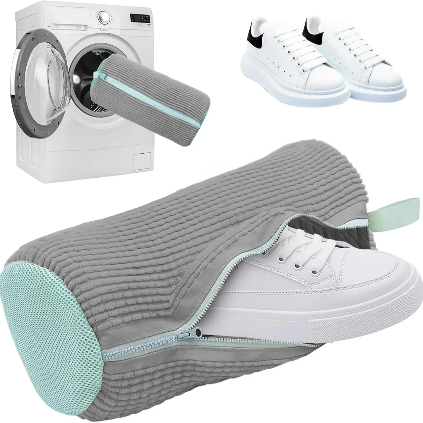 ⚡2 PCS–Laundry Shoe Washing Bag for Washing Machine