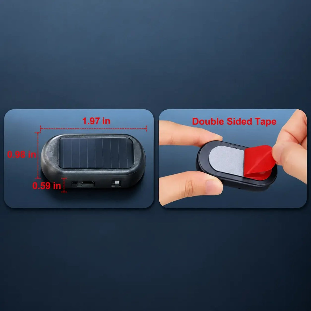 🔥Buy More Save More🔥Solar Powered Fake Car Alarm Light
