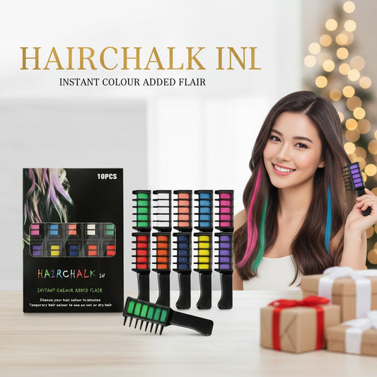 【BUY MORE SAVE MORE】Festive Fun Hair Chalk Combs
